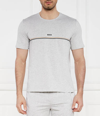 футболка unique BOSS BLACK - серый(50515395)