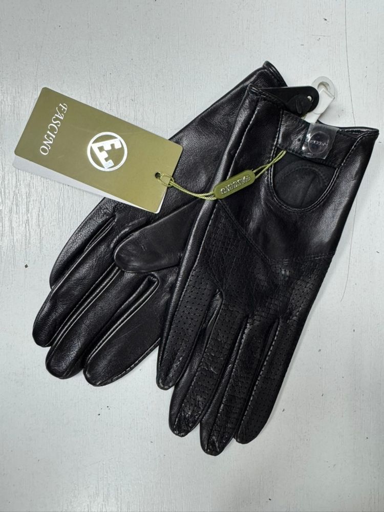 Перчатки автомобильные. Женские. Материал верха: Кожаные люкс качества. Подклад: Без подклада. 5 шт в упаковке.