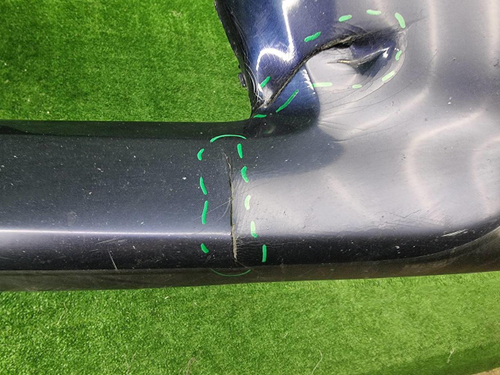 Бампер передний Mazda CX-7 (2009-2012)