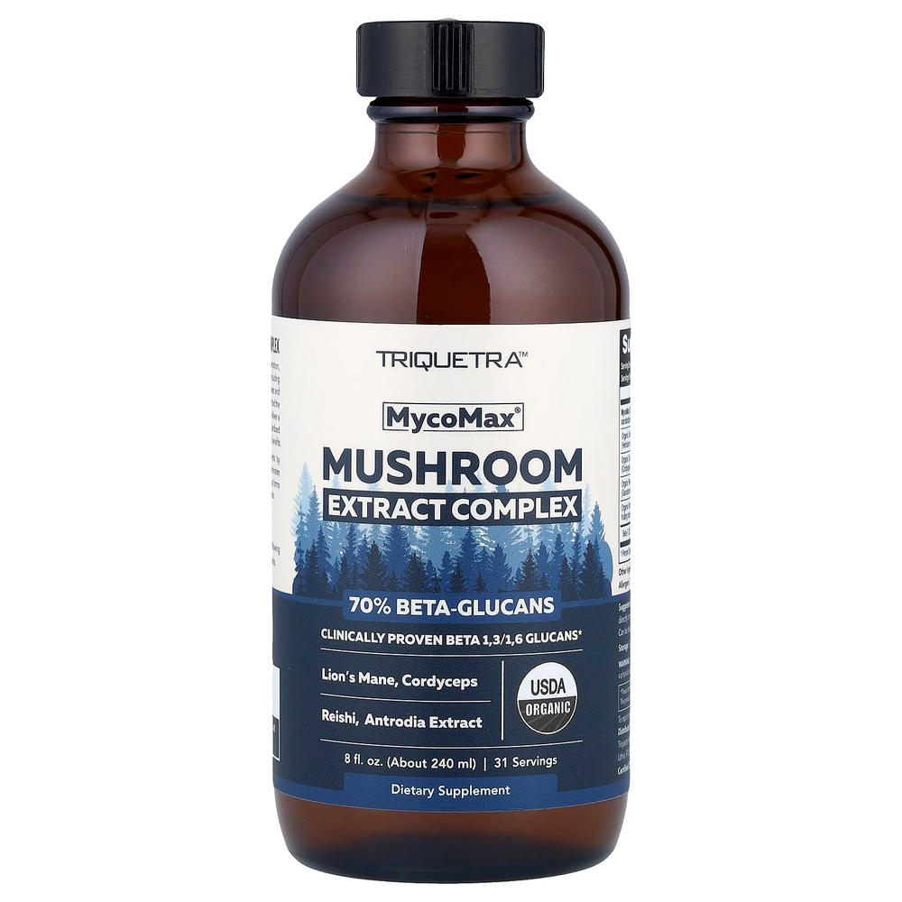 Triquetra Health, MycoMax®, комплекс экстрактов грибов, 240 мл (8 жидк. унций)