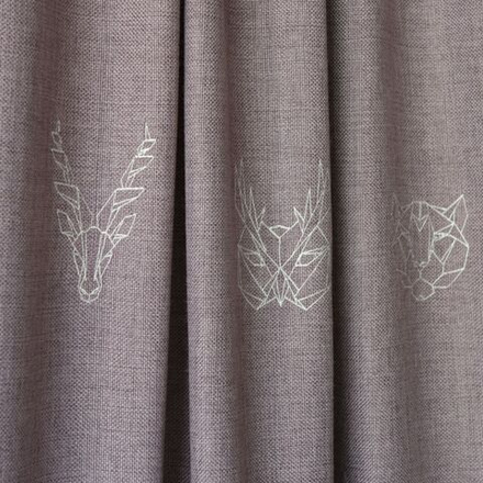 Шторы ЛУККА (арт. BL01-292-06) - (145х270)х2 см. - пудровый