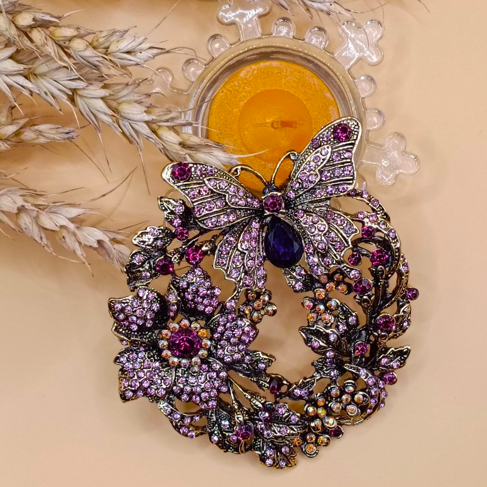 Брошь"Цветочная фантазия"