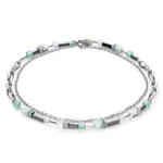 Колье-трансформер 4-in-1 Coeur de Lion Mint Green 4510/10-0522