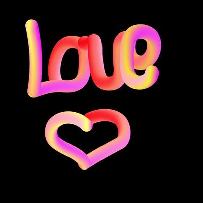 Love Любовь летеринг
