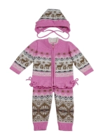 Костюм вязаный теплый