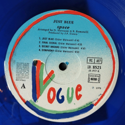 Винтажная виниловая пластинка LP Space Just Blue (France 1978) Secret Dreams