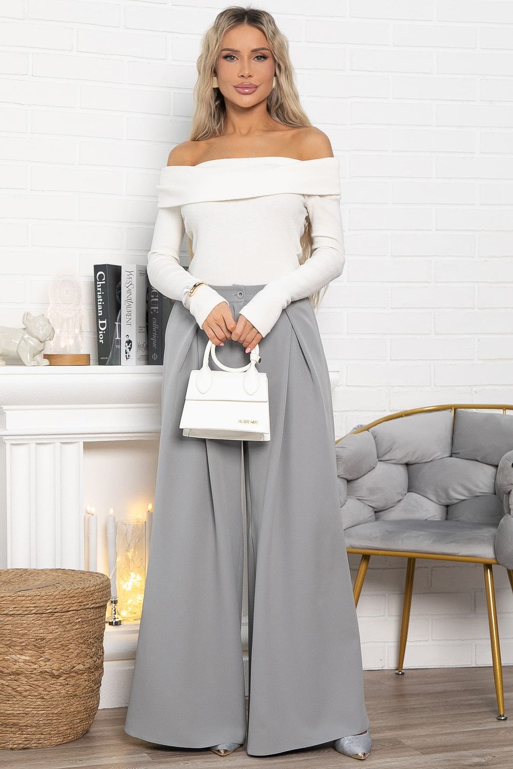 Брюки Безусловный приоритет (серые) Б15038-5М LT Collection