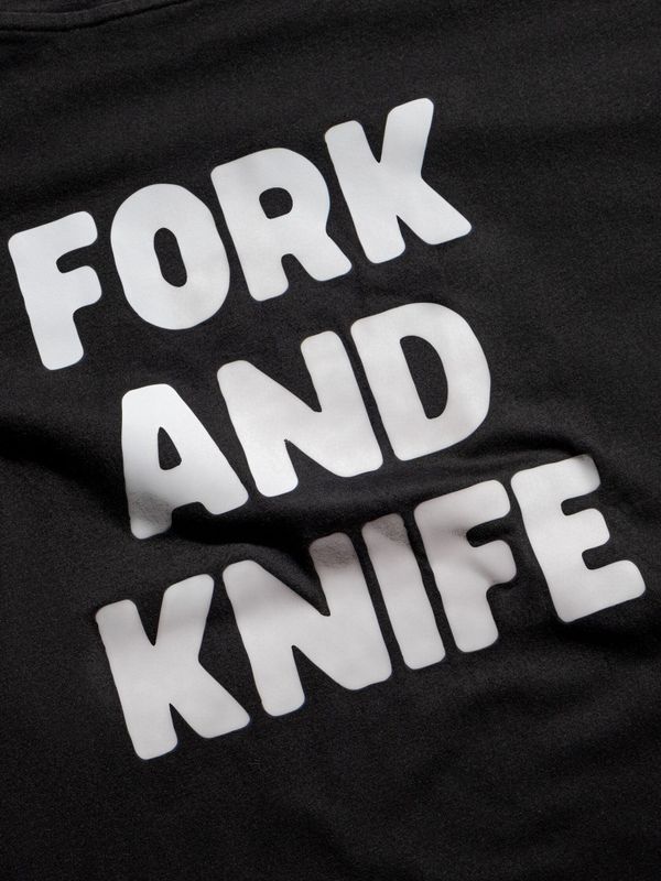 Футболка оверсайз F&K черная - фото 13