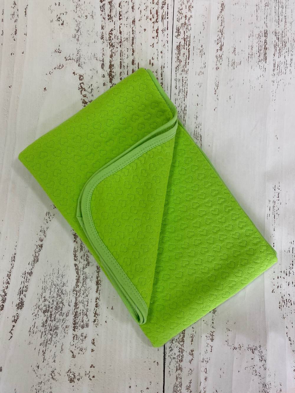 Плед (Размер: 90*90, Состав: 100% хлопок, Цвет: Мята) (ИП Лахитова И.И.)