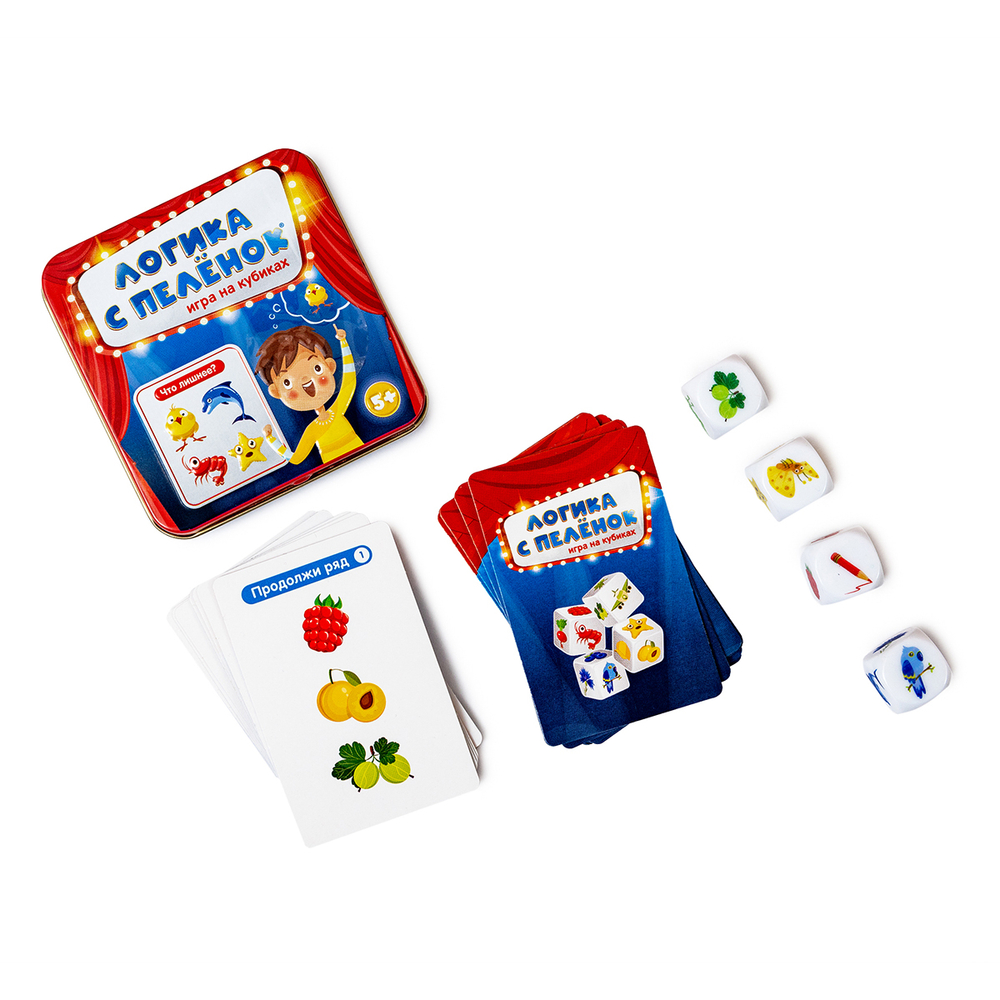 Игра на кубиках "Логика с пеленок