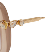 Солнцезащитные очки SK6011 Swarovski - бежевый(SK6011)