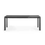 Стол Atta 140 (200) x90 антрацит керамика