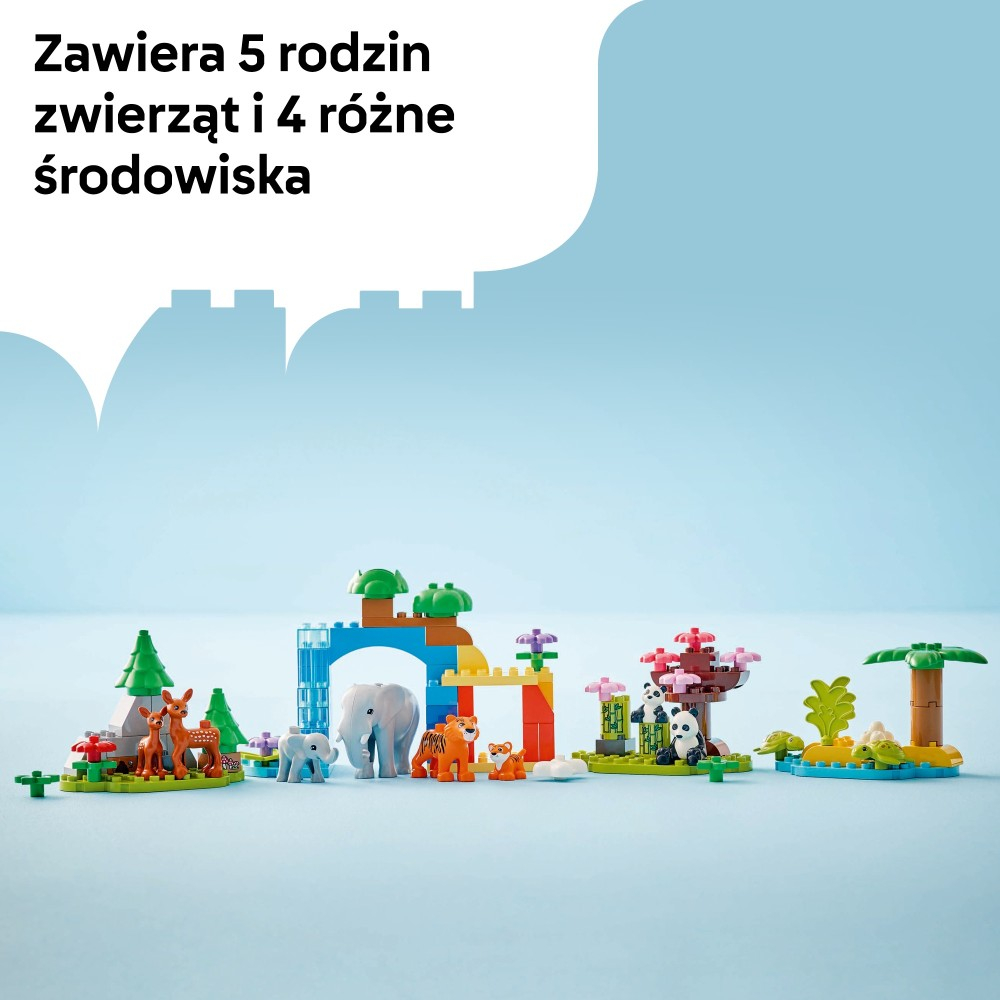 LEGO DUPLO Town - Семьи диких животных 3 в 1 10446
