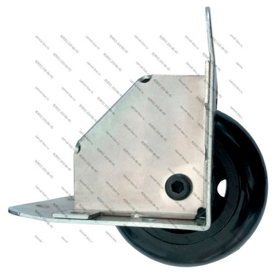 Колесо неповоротное для ящиков и мебели, диаметр 70 мм