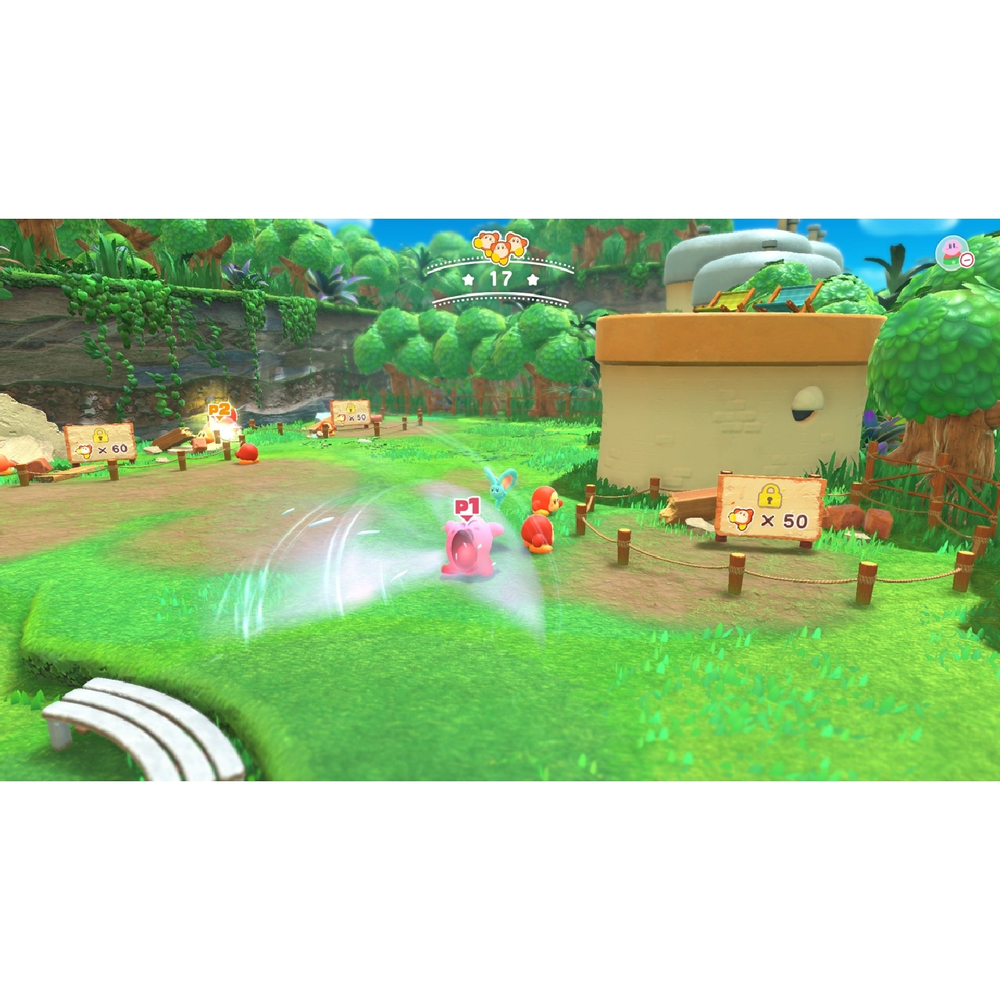 Игра Kirby and the Forgotten Land Nintendo Switch 2 Edition + Star-Crossed World (Английская версия) для Nintendo Switch 2
