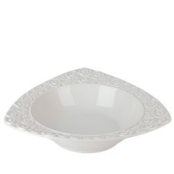 Салатник " " 25,5*25*5,7см. v=750мл.(min5) (фарфор) (транспортная упаковка)