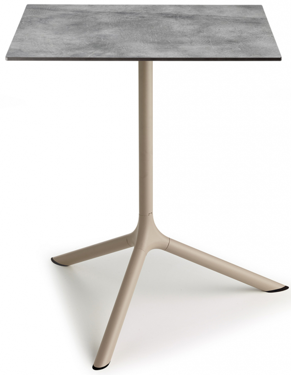 Стол ламинированный обеденный Scab Design Tripe Maxi, тортора, цементный