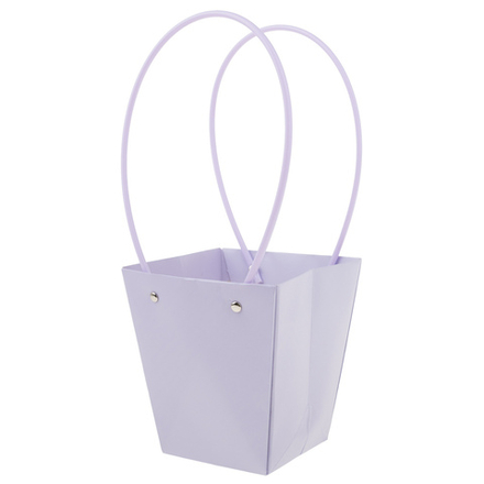 Пакет для цветов КОНУС 13*9,5*15,5 РОЗОВО-СИРЕНЕВЫЙ