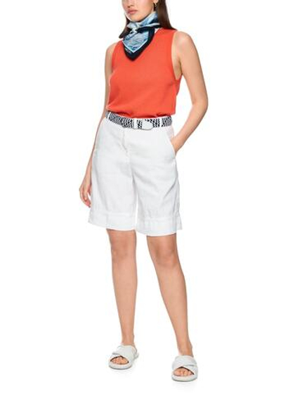 Marc Cain Шорты-бермуды из хлопка и льна