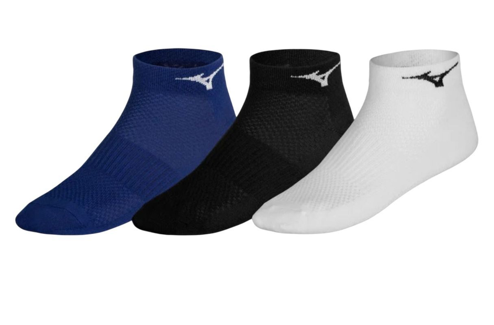 Теннисные носки Mizuno Training Mid 3P - разноцветный
