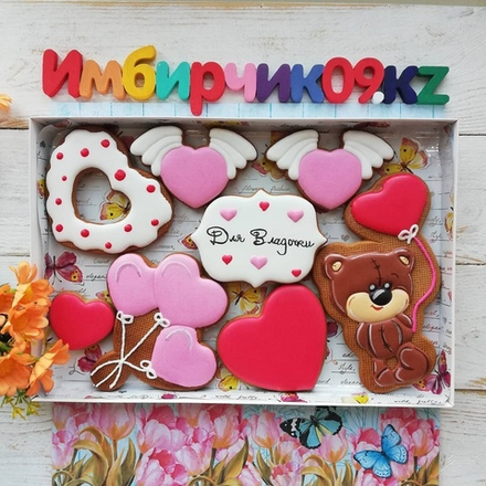 Имбирные пряники Любовь