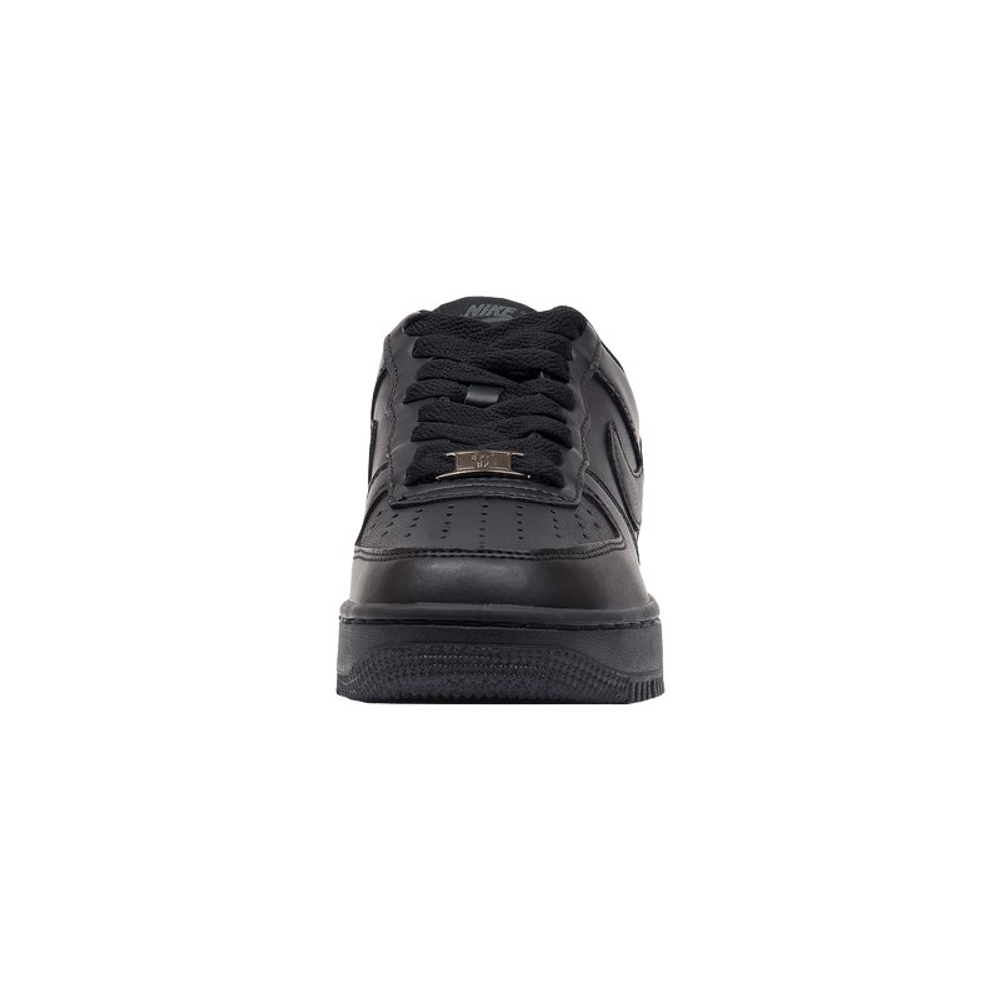 Кроссовки Nike Air Force 1 '07 Black Leather арт 5000-2