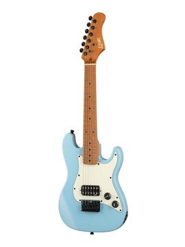 Электрогитара тревел, Luxars S-KPRO-SBL