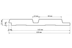 Стеновая панель HiWood, 270x12 см