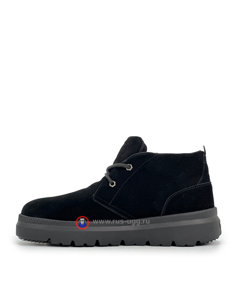 MENS BURLEIGH CHUKKA Black