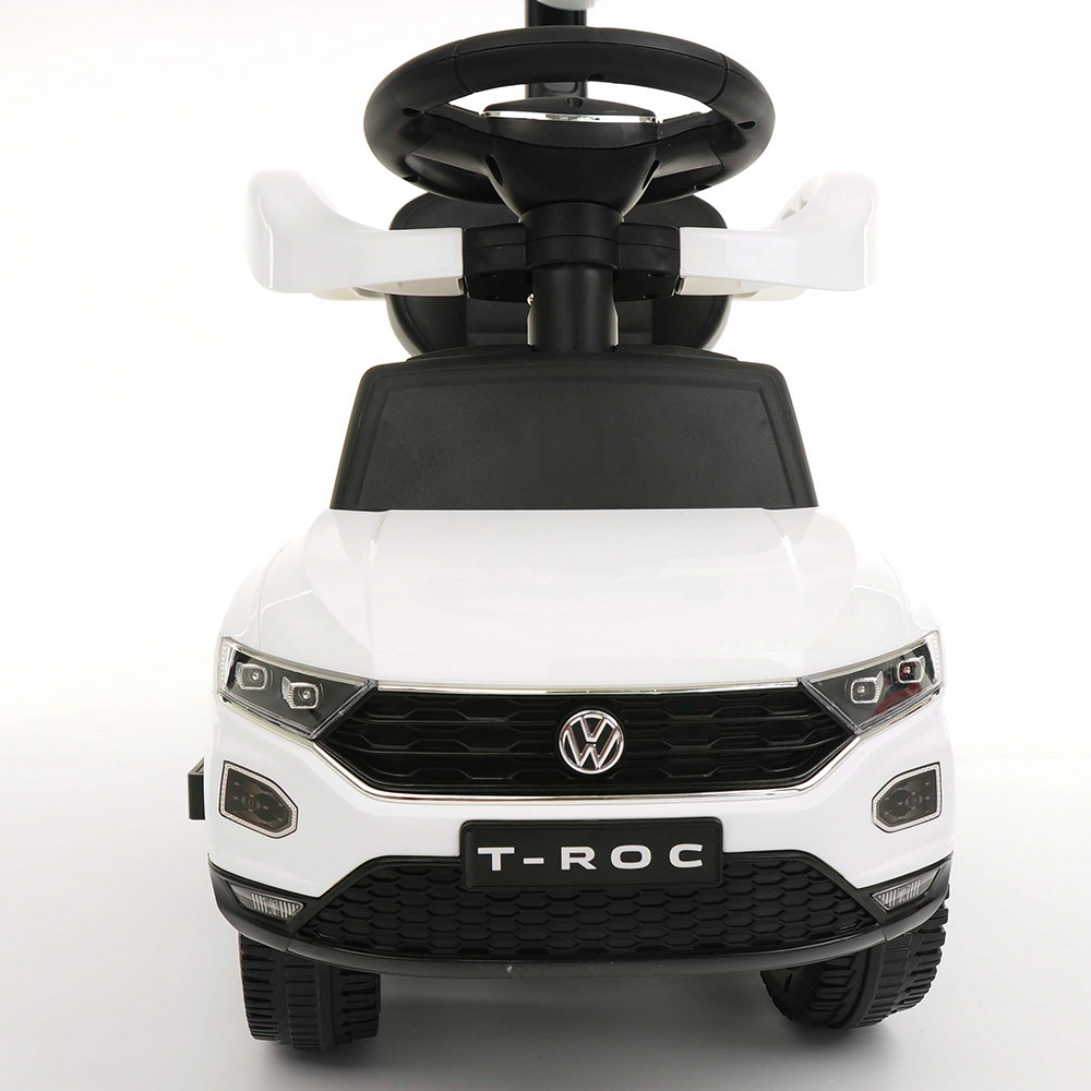 NINGBO PRINCE Каталка Volkswagen (ручка, бампер, подставка для ног) White/Белый