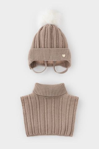 комплект  для девочки  КВ 22013/ш/бежевый