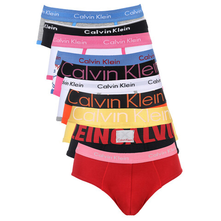 Мужские трусы брифы произвольные цвета набор 4 в1 Calvin Klein CK52492