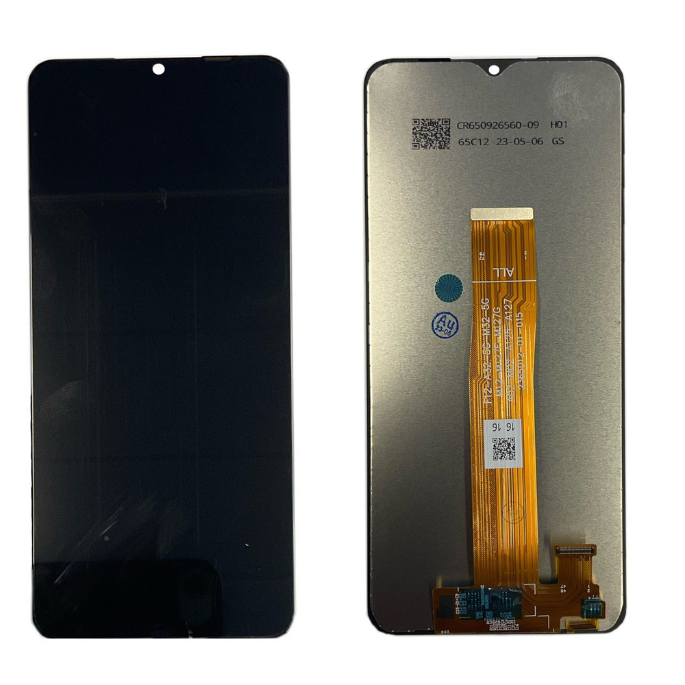 Дисплей для Samsung Galaxy A12 Nacho (A127F) с тачскрином Черный