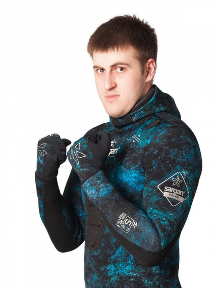 Гидрокостюм Sargan Миметик Калан 3.0 камуфляж GalaxyAPE/09 5 мм