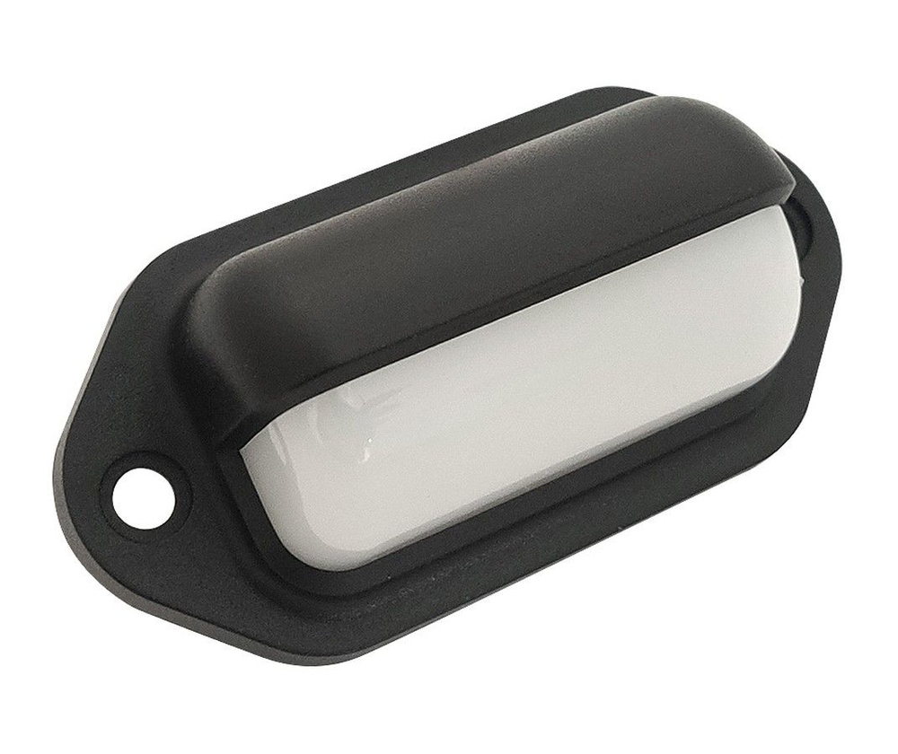 Фонарь подсветки, черный пластик (10268437)