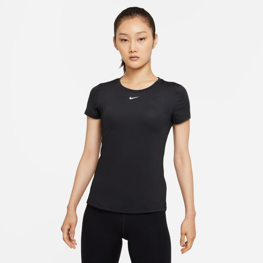 DD0626-010 Футболка тренировочная Nike Dri-Fit One Slim Tee