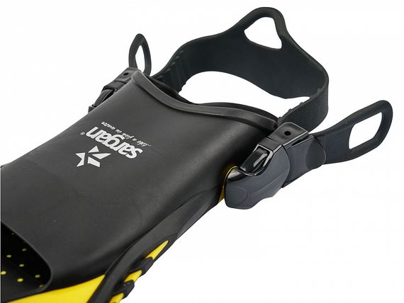 Ласты детские регулируемые Sargan Релакс желтые