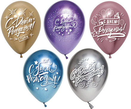 Шар с рисунком Хром С Днем рождения!