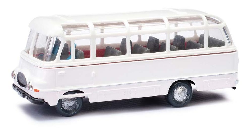 Автобус Robur LO 2500, белый (H0, 1:87)