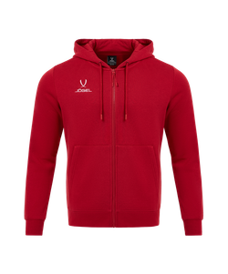 Худи JÖGEL ESSENTIAL Fleece Zip Hoodie, темно-красный