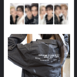 Мерч Stray Kids CHECK SHIRT - RUN IT (рубашка)