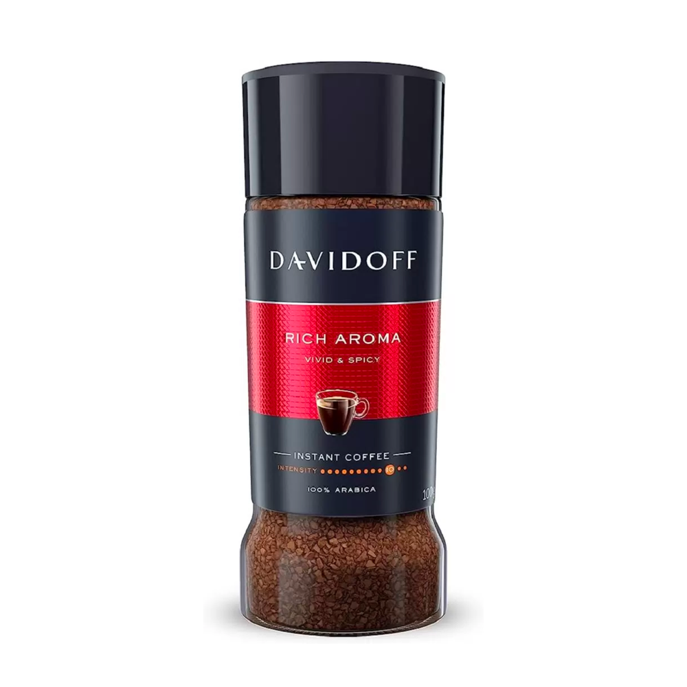 Кофе растворимый Davidoff Rich Aroma, 100 г, стеклянная банка