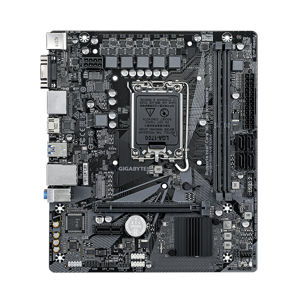 Материнская плата Gigabyte H610M S2H V3 DDR4