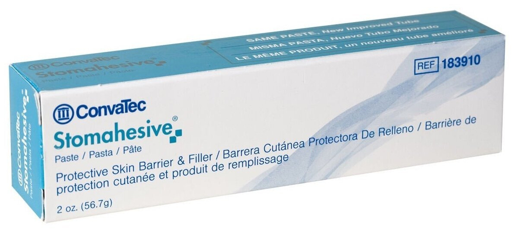 1 шт. Паста Герметик 183910 Стомагезив ConvaTec для защиты и выравнивания кожи вокруг стомы, туба 60 г.