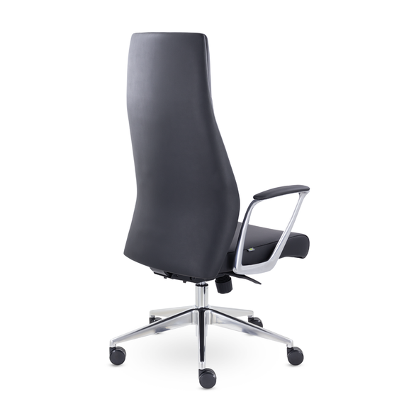 Кресло UTFC Бремен М-123 алюминий (черный)