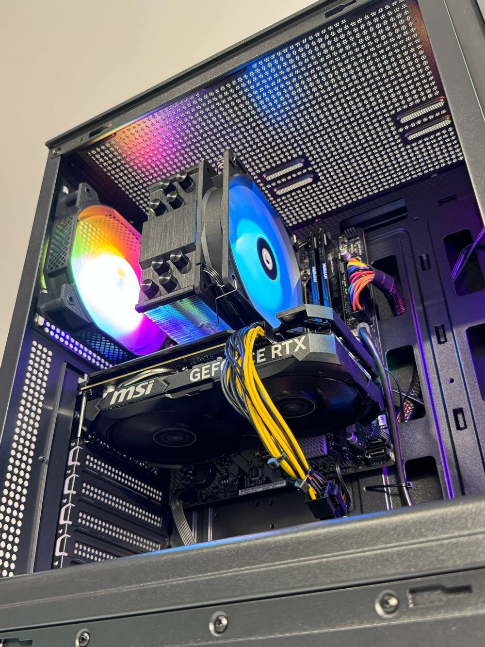 ПК игровой (Intel Core i5-14400f, GeForce RTX 4060 DUAL OC, Intel H610, 32 Гб DDR4, 500 Гб SSD). Модель PlaZa Gaming.Classic 056.