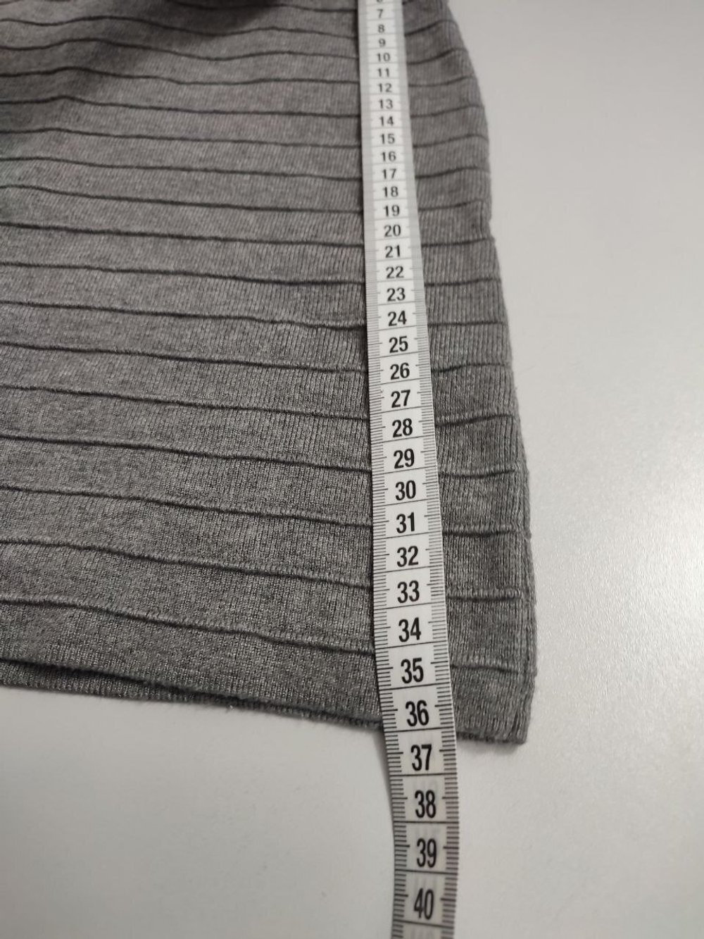 Юбка Promod серая обтягивающая на 10-11 лет