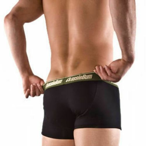 Мужские трусы хипсы Aussiebum Cotton Soft Hip Mountain Black AB00140