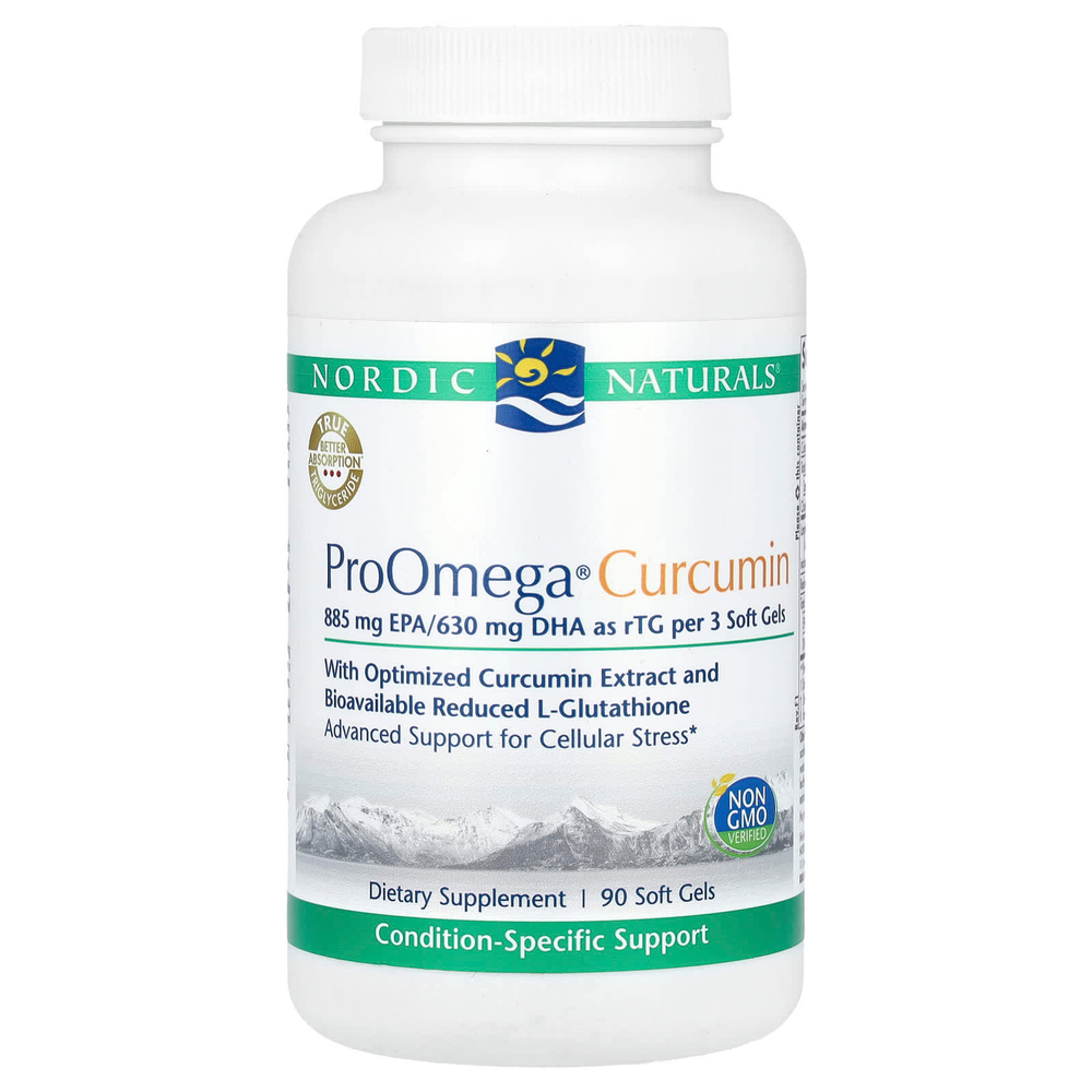 Nordic Naturals, ProOmega CRP, 1,250 мг, 90 мягких таблеток