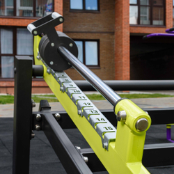 Force-2813 Уличный тренажер Становая тяга с переменной нагрузкой ZAVODSPORTA